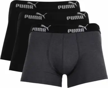 Të brendshme për meshkuj Puma, të zeza/gri