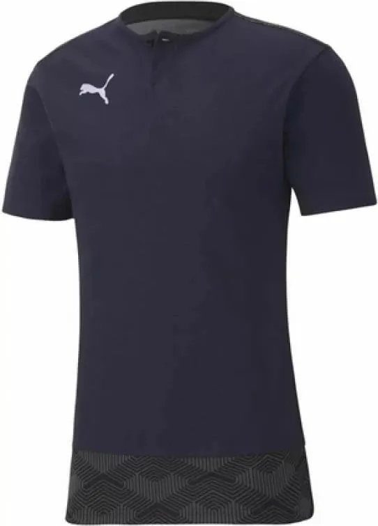Fanellë polo Puma për meshkuj, blu marin - 1
