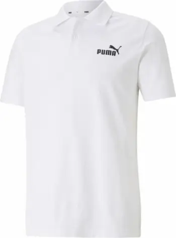 Maicë Polo Puma për Meshkuj, e bardhë