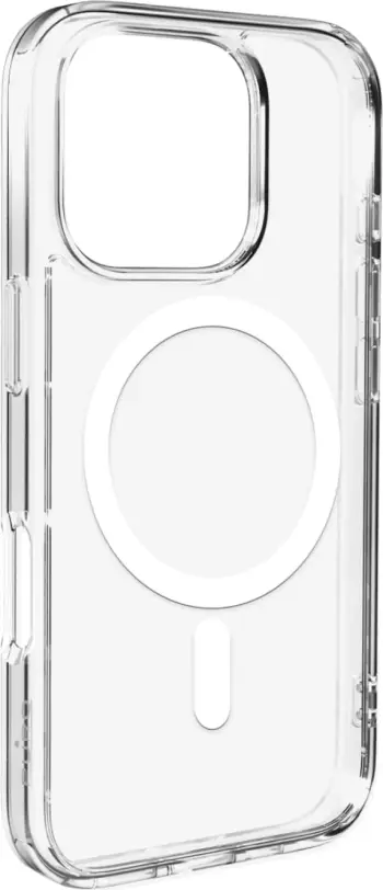Mbështjellës Puro Lite Mag MagSafe për iPhone 16 Pro Max, silikon, transparent