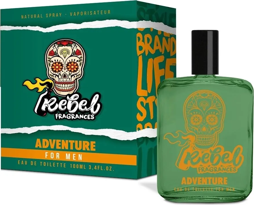 Eau de Toilette për meshkuj Rebel Adventure 100ml - 1
