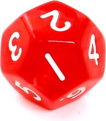 Set zare Rebel, 7 copë, të kuq - 7