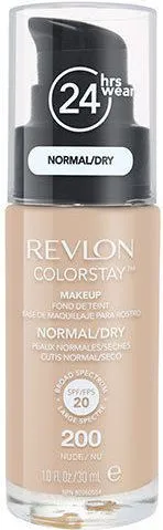 Krem pudër Revlon Colorstay Normal/Dry, 200 Nude, 30ml - 1