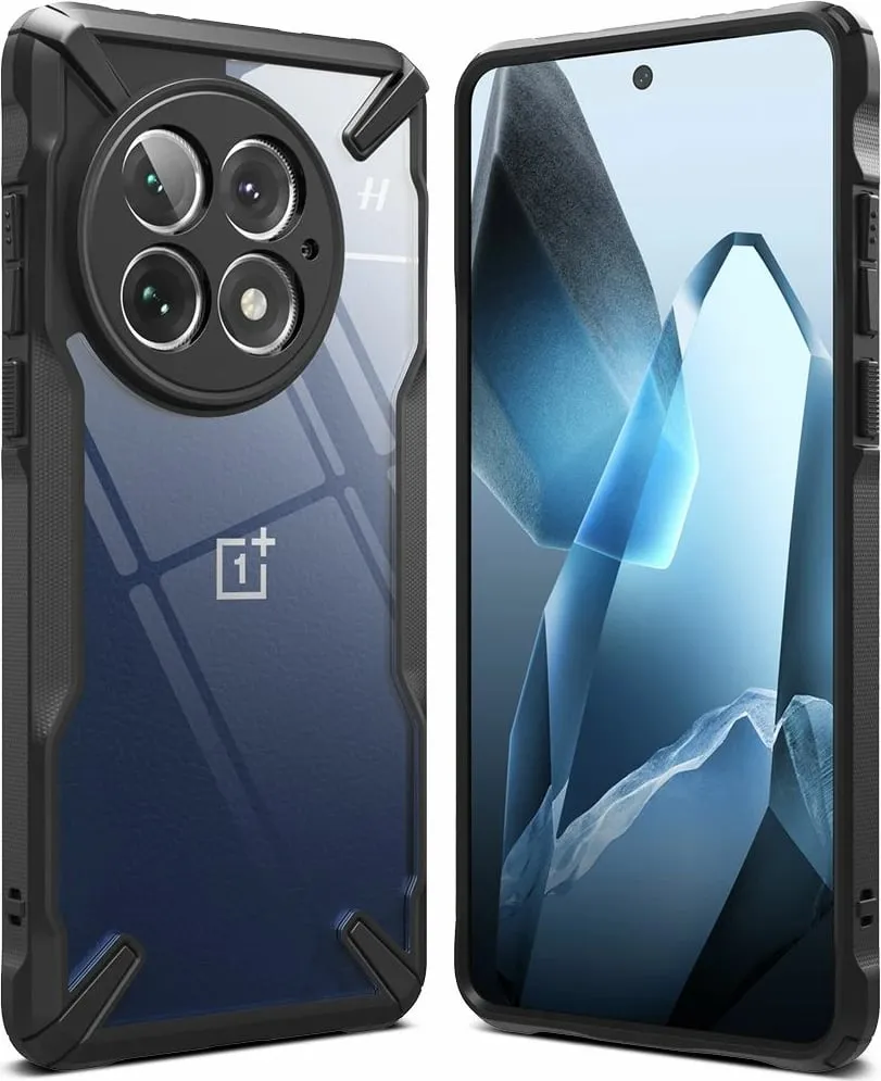 Mbështjellës Ringke Fusion X për OnePlus 13, i zi - 2