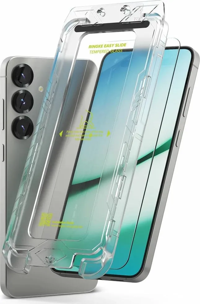 Xham i temperuar Ringke Easy Slide për Samsung Galaxy S25, 2 copë - 2