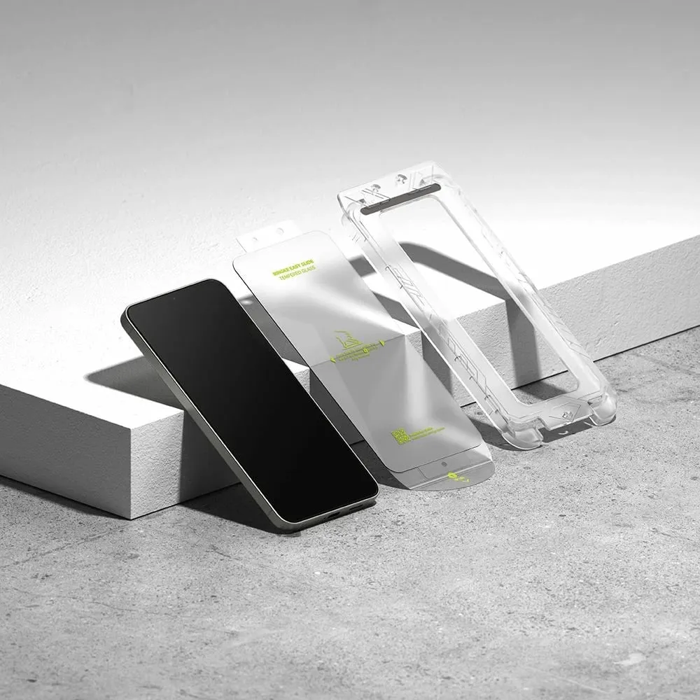 Xham i temperuar Ringke Easy Slide për Samsung Galaxy S25, 2 copë - 3