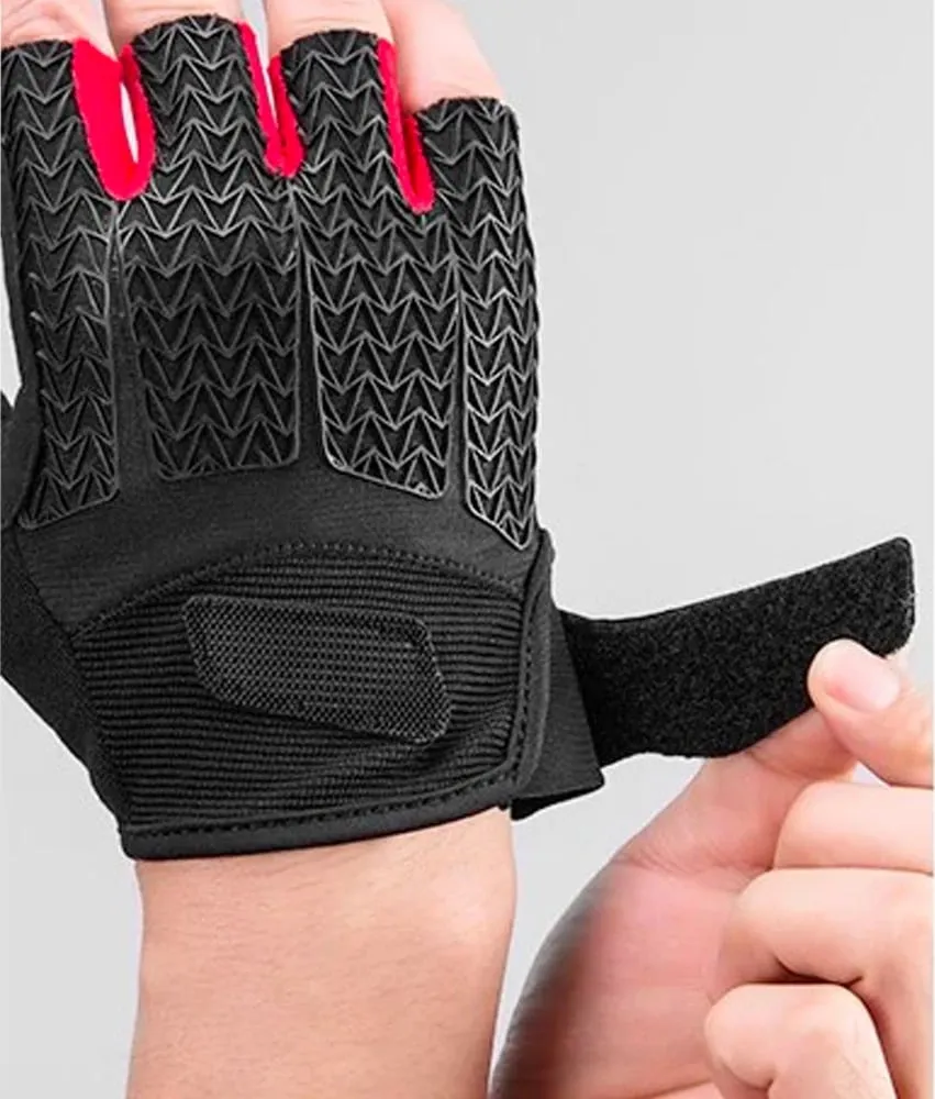 Doreza çiklizmi Rockbros S169BR, L, e zezë/e kuqe - 9