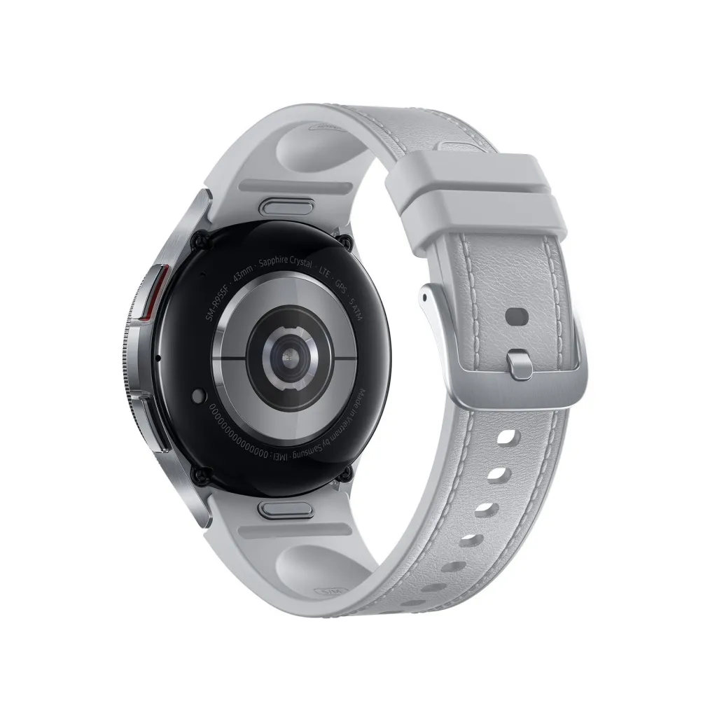 Orë e mençur Samsung Galaxy Watch6 Classic, 43mm, e argjendtë - 2