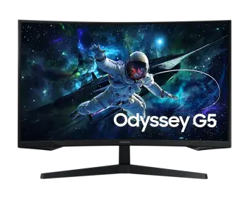 Monitor Gaming Samsung Odyssey LS32CG552EUXEN G55C i lakuar / 32 inch Full HD 165Hz VA / I zi