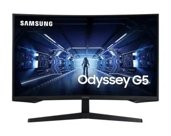 Samsung Odyssey G5 27" C27G55TQWRX 144Hz, WQHD Curved Gaming Monitor (Black)