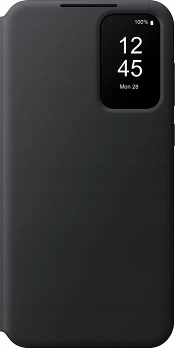 Kapak Samsung Smart View Wallet Galaxy A55, origjinal, xhep për karta, i zi