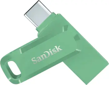 USB SanDisk Ultra Dual Drive Go, 128GB, USB 3.2 Type A dhe Type C, jeshile