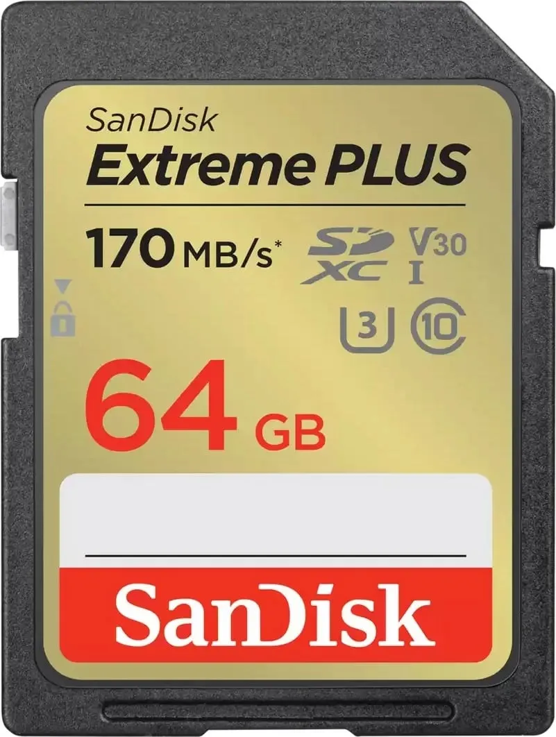 Kartelë memorie Sandisk Extreme PLUS 64GB SDXC 170MB/s - 1