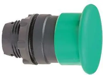 Buton aktivizues Schneider Electric, i gjelbër