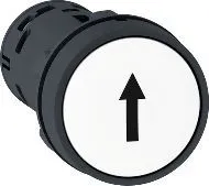 Buton i kontrollit Schneider Electric, 22 mm, i bardhë - 1