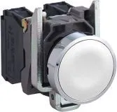 Buton kontrolli Schneider Electric, 22mm, i bardhë - 1