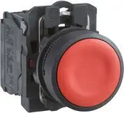 Buton kontrolli Schneider Electric, i kuq