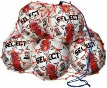 Rrjetë sportive Select 14 16 Ball Net, kapacitet 14 16 topa, najlon, e bardhë