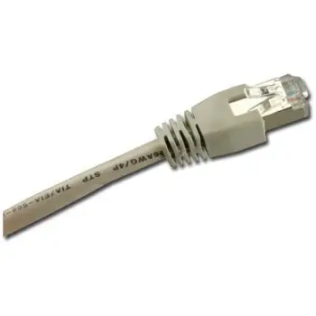 Kabllo rrjeti Sharkoon Cat6 RJ-45 0.5m gri