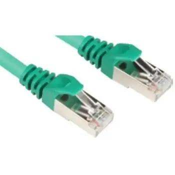 Kabllo rrjeti Sharkoon RJ45 Cat6 S/FTP 1.5m gjelbër
