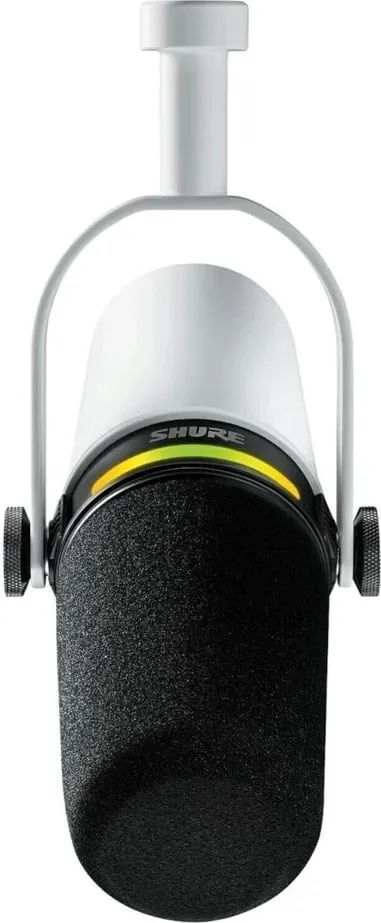 Mikrofon Shure MV7+-W, XLR/USB-C, Bardhë - 3