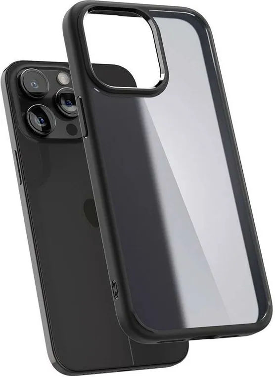 Mbrojtëse për celular iPhone 15 Pro Max Spigen Ultra Hybrid, e zezë - 8