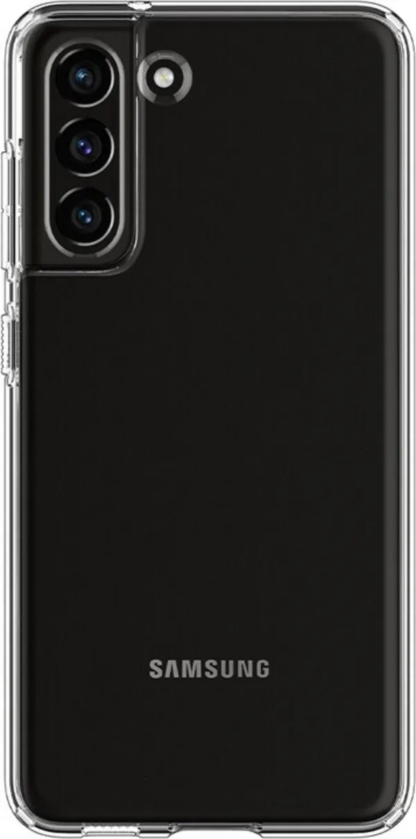 Mbrojtëse Spigen Liquid Crystal për Samsung Galaxy S21 FE 5G, transparente - 5