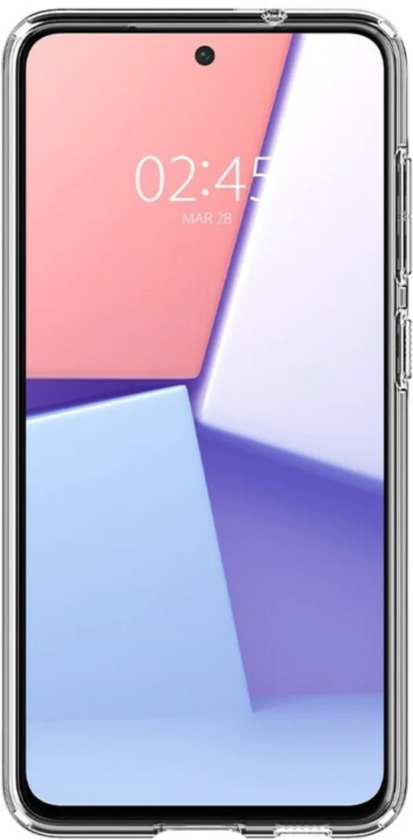 Mbrojtëse Spigen Liquid Crystal për Samsung Galaxy S21 FE 5G, transparente - 6