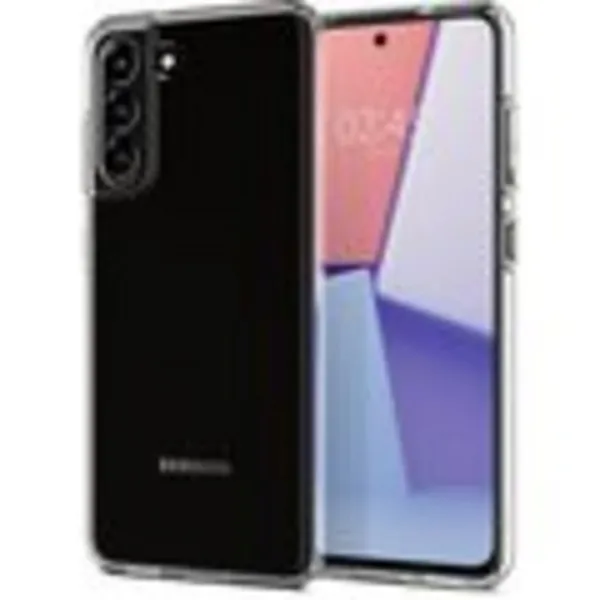 Mbrojtëse Spigen Liquid Crystal për Samsung Galaxy S21 FE 5G, transparente - 10