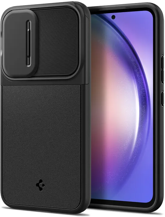 Mbrojtëse Spigen Optik Armor për Samsung Galaxy A54 5G, e zezë - 1
