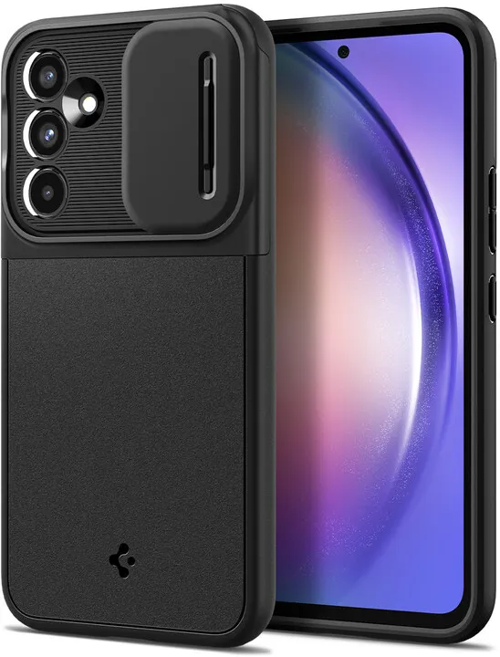 Mbrojtëse Spigen Optik Armor për Samsung Galaxy A54 5G, e zezë - 2