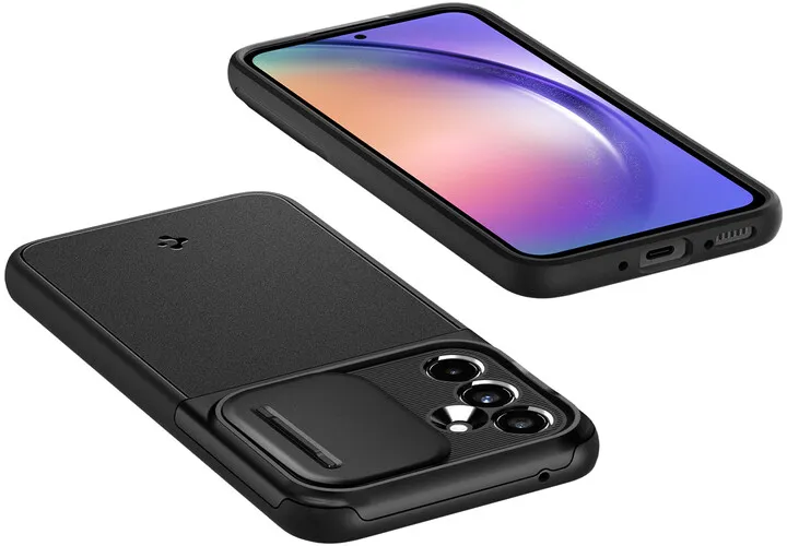 Mbrojtëse Spigen Optik Armor për Samsung Galaxy A54 5G, e zezë - 10