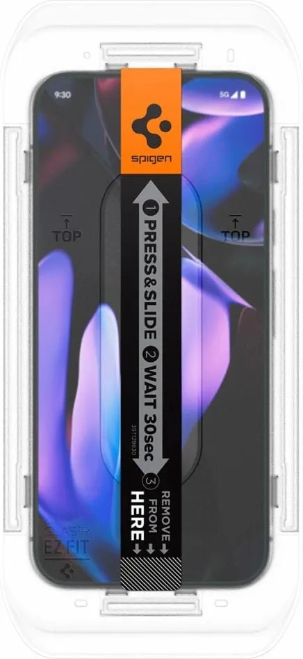 Xham mbrojtës Spigen Glass TR EZ Fit për Google Pixel 9 Pro XL, 2 copë, xhami i temperuar, transparent - 6