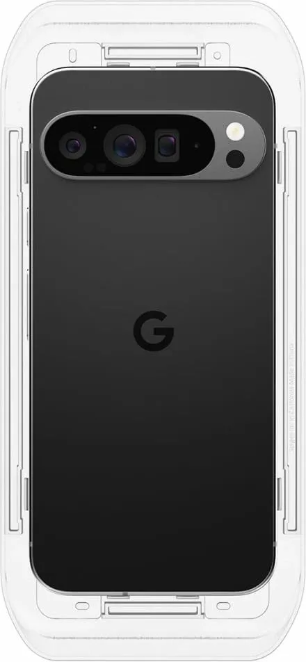 Xham mbrojtës Spigen Glass TR EZ Fit për Google Pixel 9 Pro XL, 2 copë, xhami i temperuar, transparent - 8