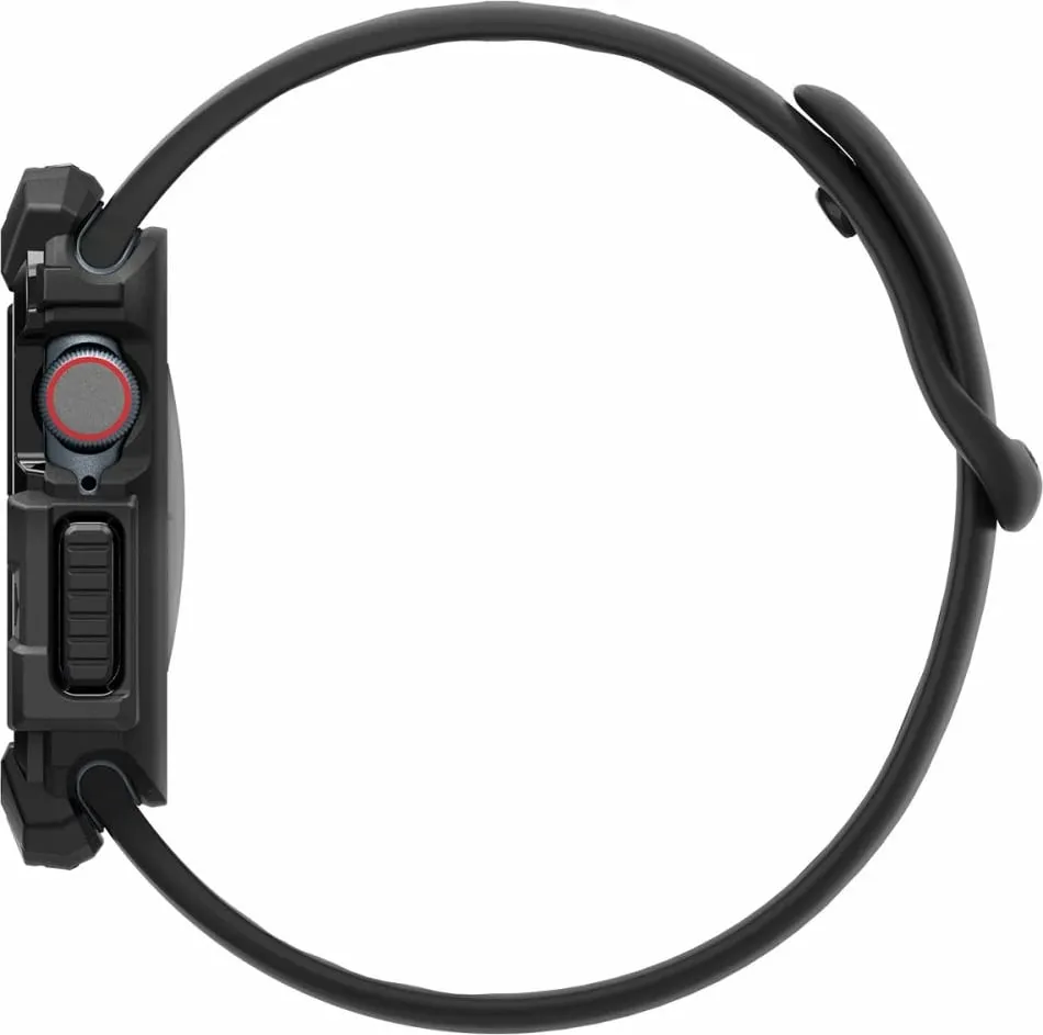 Mbrojtëse Spigen Rugged Armor për Apple Watch 10 (46 mm), e zezë - 4