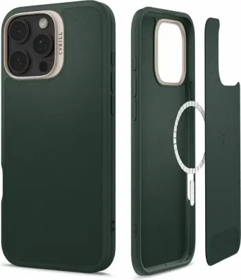 Mbështjellës Spigen Cyrill Kajuk MagSafe për iPhone 16 Pro Max, Gjelbër