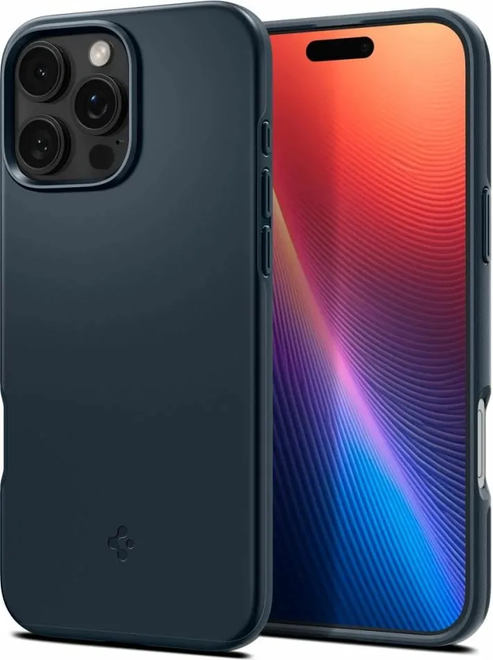 Mbështjellës Spigen Thin Fit MagSafe për iPhone 16 Pro Max, Gri e errët - 2