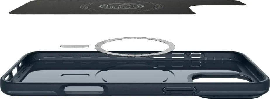 Mbështjellës Spigen Thin Fit MagSafe për iPhone 16 Pro Max, Gri e errët - 5