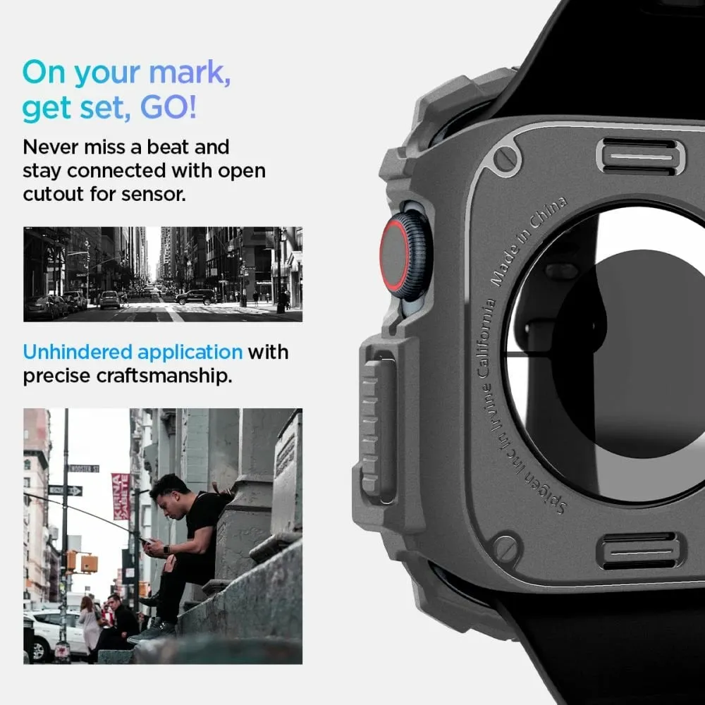 Apple Watch Series 10 Spigen Rugged Armor TPU Case - 46mm - 11