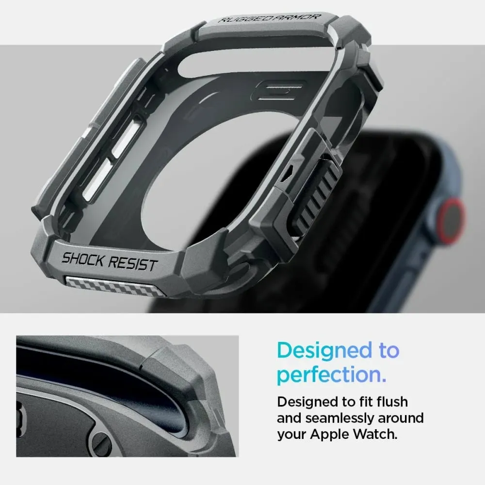 Apple Watch Series 10 Spigen Rugged Armor TPU Case - 46mm - 12