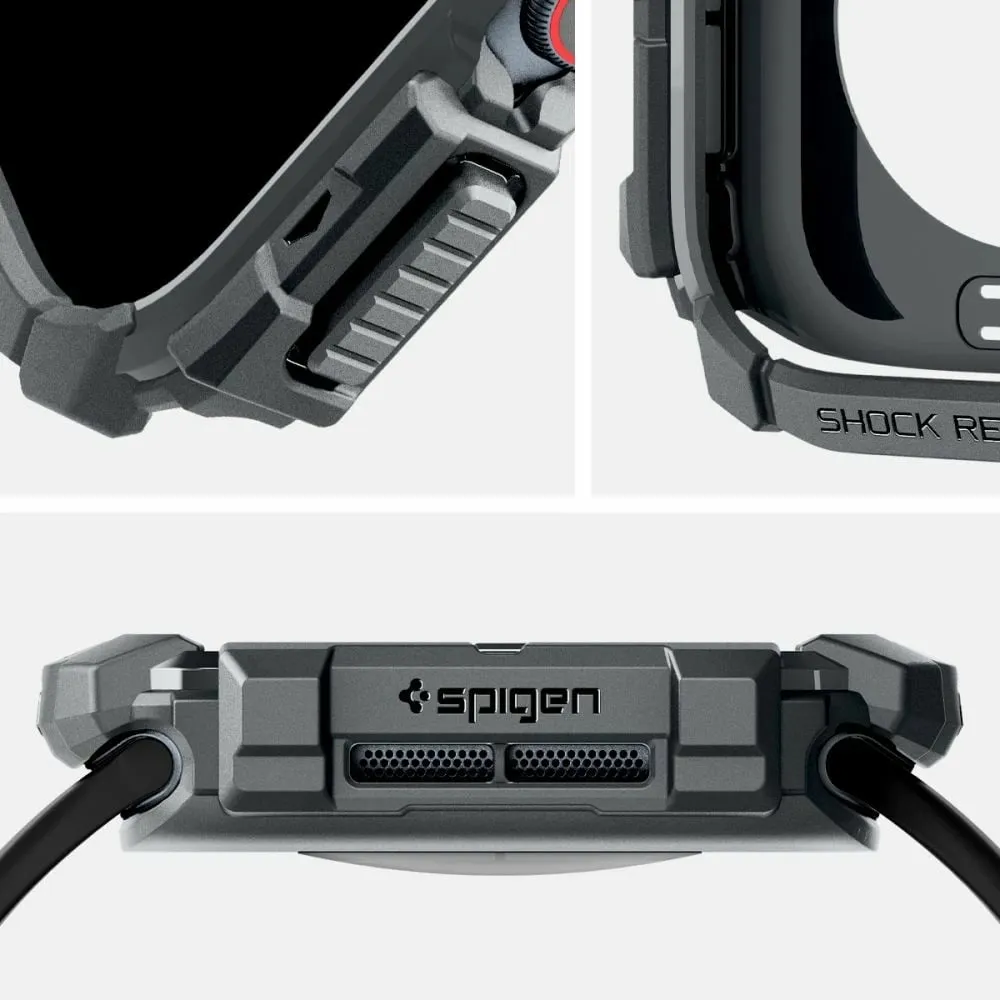 Apple Watch Series 10 Spigen Rugged Armor TPU Case - 46mm - 8