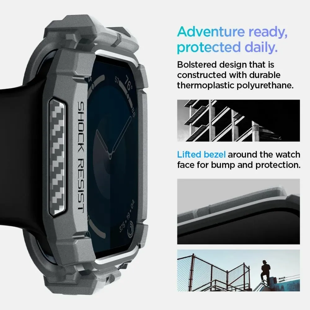 Apple Watch Series 10 Spigen Rugged Armor TPU Case - 46mm - 10