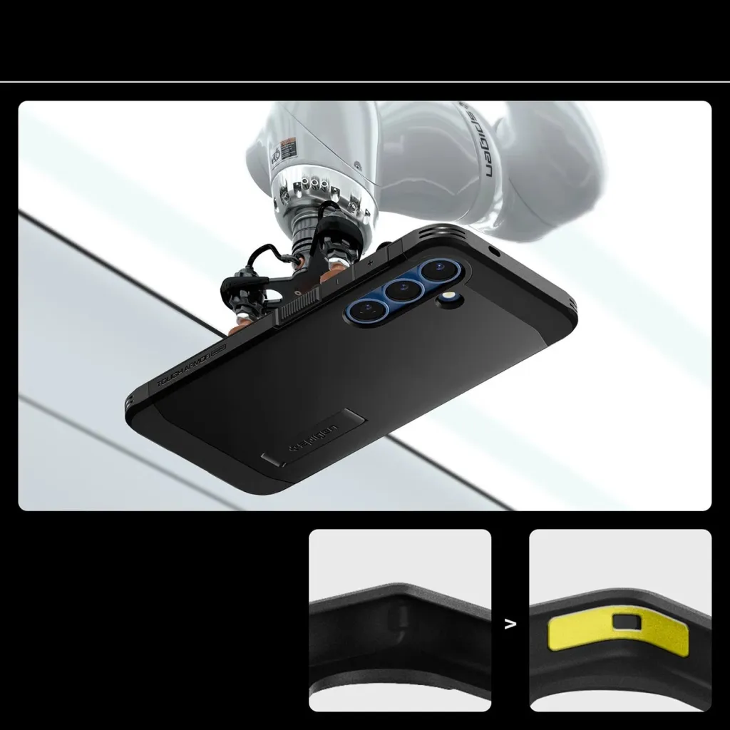 Mbështjellës Spigen Tough Armor MagSafe për Samsung Galaxy S25, zi - 2