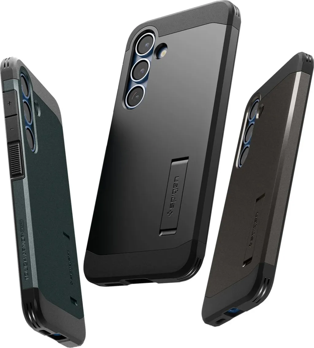 Mbështjellës Spigen Tough Armor MagSafe për Samsung Galaxy S25, zi - 6
