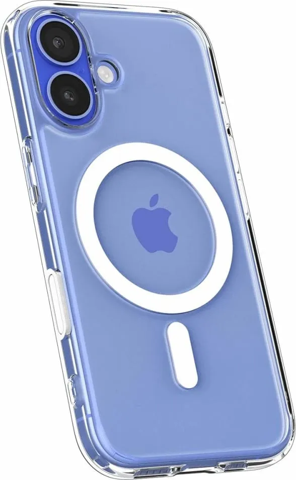 Mbështjellës Spigen Ultra Hybrid "T" MagSafe për iPhone 16, Bardhë - 11