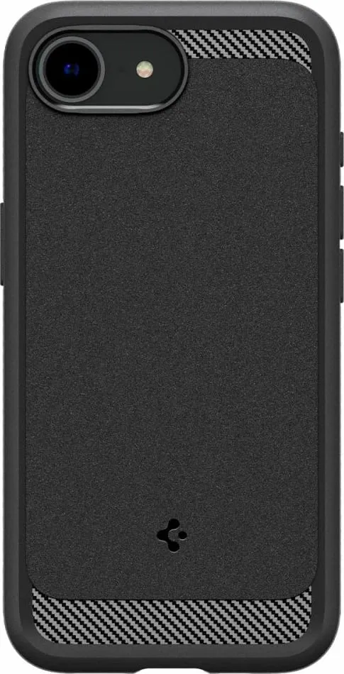 Mbrojtëse për celular Spigen Rugged Armor MagSafe për iPhone 16e, e zezë - 13