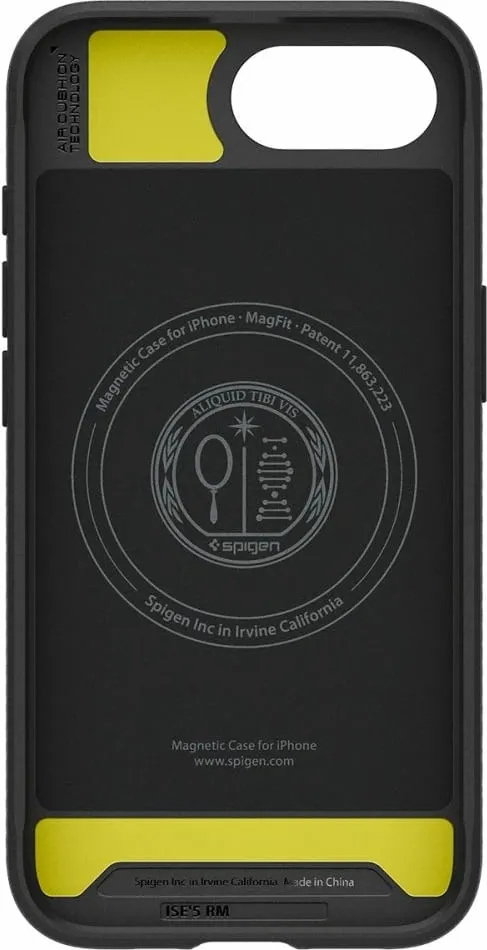 Mbrojtëse për celular Spigen Rugged Armor MagSafe për iPhone 16e, e zezë - 14