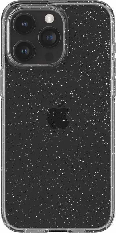 Mbështjellës Spigen Liquid Crystal për iPhone 16 Pro Max, Transparent Glitter - 2