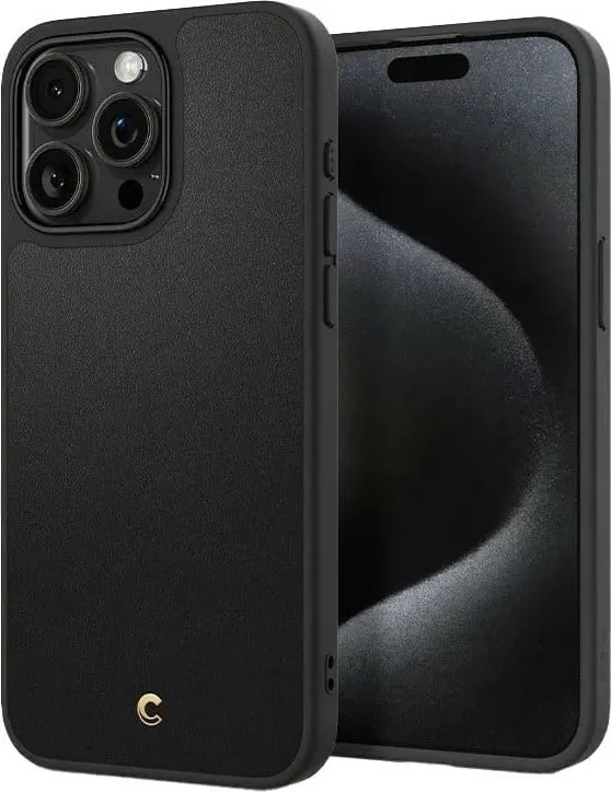 Mbështjellës për iPhone 15 Pro Spigen, e zezë - 1