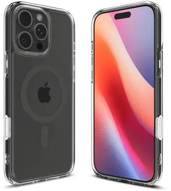 Kapak telefoni Spigen Ultra Hybrid T MagSafe për iPhone 16 Pro Max, mbrojtje ushtarake, ngjyrë grafit